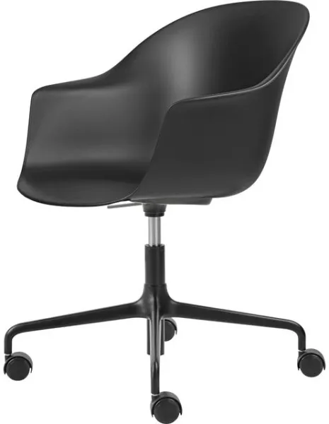 GUBI Bat Toimistotuoli Matta Musta/Musta