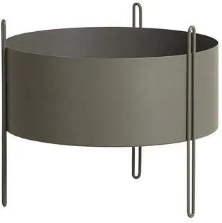 Woud Pidestall Kasviruukku Medium Taupe