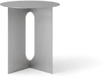 Audo Androgyne Base Sivupöydän Jalusta Harjattua Terästä