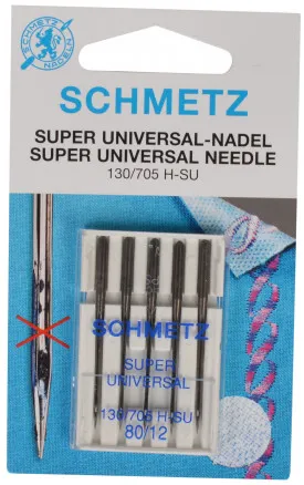 Schmetz Ompelukoneen neulat Super Universal Koko 80 - 5 kpl