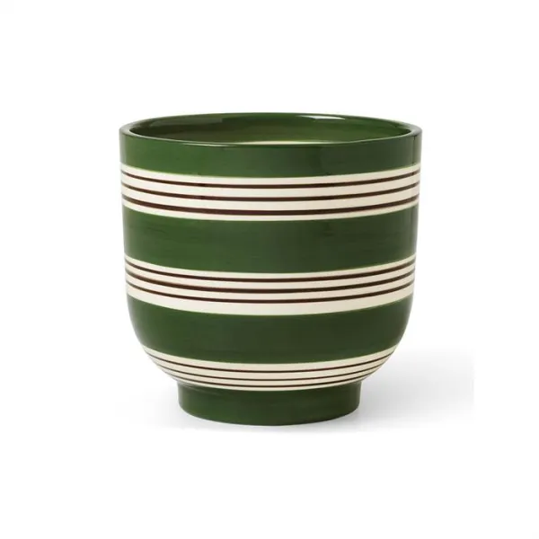 Kähler Omaggio Nuovo yrttiruukku - Ø:15 cm - Vihreä