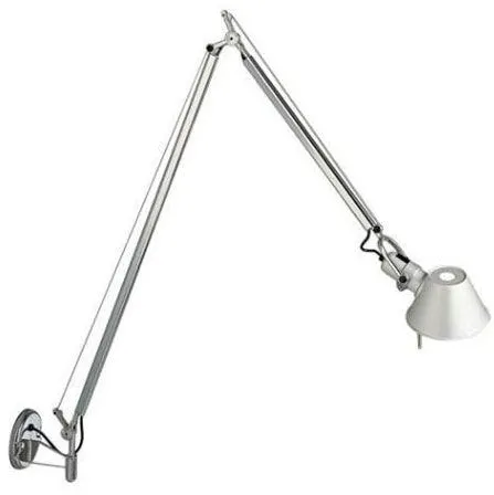 Artemide Tolomeo Braccio Seinävalaisin Alumiini