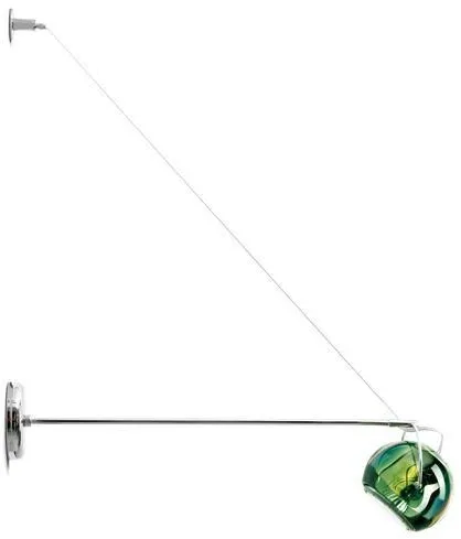 Fabbian Beluga Seinävalaisin Varren Kanssa Vihreä